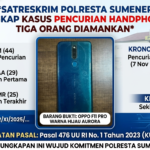 Polresta Sumenep Amankan Tiga Pria Terkait Kasus Pencurian HP saat Acara Aqiqah
