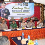 Perkuat Kondusifitas Desa, Kombes Pol Ariek Indra Sentanu Ajak Kades se-Kecamatan Manding Bersinergi