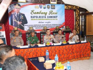 Perkuat Kondusifitas Desa, Kombes Pol Ariek Indra Sentanu Ajak Kades se-Kecamatan Manding Bersinergi
