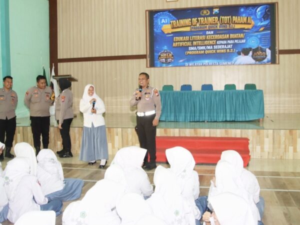 Membangun Generasi Cerdas Digital, Polresta Sumenep Gelar Edukasi Etika AI di MAN Sumenep