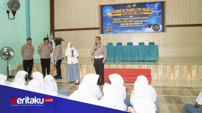 Dorong Pelajar Bijak Berteknologi, Polresta Sumenep Berikan Edukasi Paham AI bagi 140 Siswa MAN Sumenep