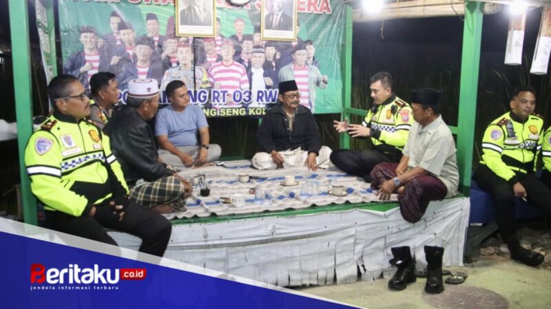 Turun Langsung Malam Hari, Kapolresta Sumenep Sambangi Pos Kamling dan Rumah Warga