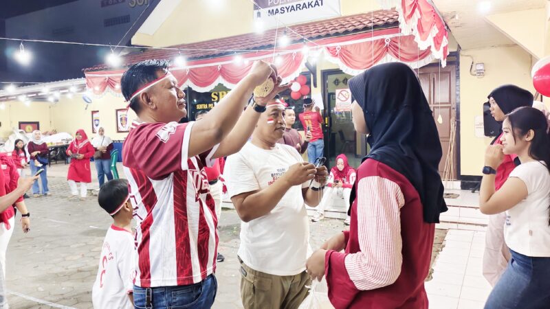 Meriah dan Penuh Tawa, Polsek Sumenep Kota Gelar Aneka Lomba Kemerdekaan Bareng Bhayangkari