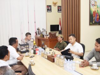 Sambut Silaturahmi LPBH dan Lakpesdam NU, Kapolresta Sumenep Minta Dukungan Jaga Kamtibmas
