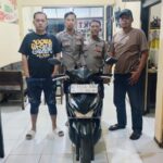 Respon Cepat Laporan Warga, Polsek Lenteng Ringkus Pelaku Pencurian Motor Inventaris
