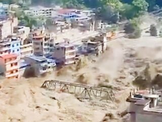 Bencana Himalaya: Banjir Bandang di Nepal Telan 95 Jiwa, Belasan Ribu Warga Dievakuasi