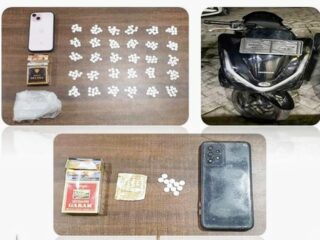 Polresta Sumenep Gagalkan Peredaran Pil Logo 'Y' di Jalan Raya Gapura, 311 Butir Diamankan