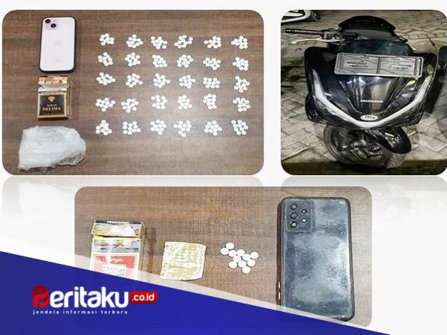 Sembunyikan 300 Butir Pil 'Y' di Dasbor PCX, Pengedar Okerbaya Dibekuk Polresta Sumenep