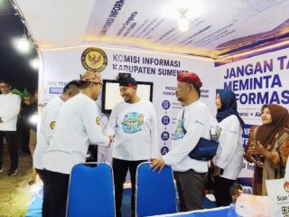 Bupati Fauzi Tinjau Layanan KI Sumenep di MCF 4: Dorong Potensi UMKM dan Pariwisata Desa