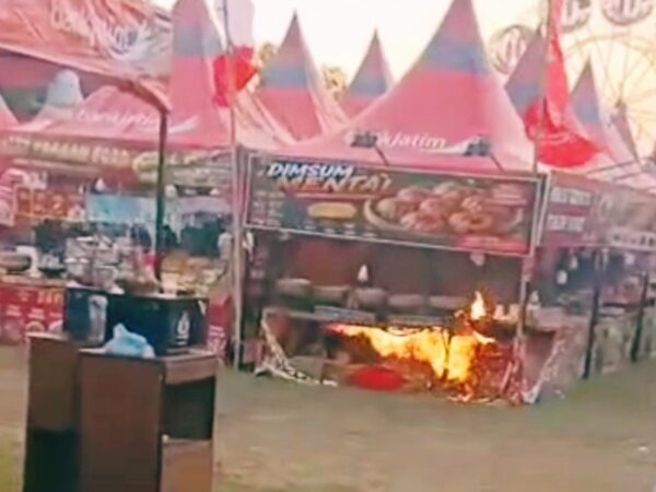 Insiden di Madura Culture Fest 4: Stan UMKM Terbakar, Pengunjung Sempat Panik