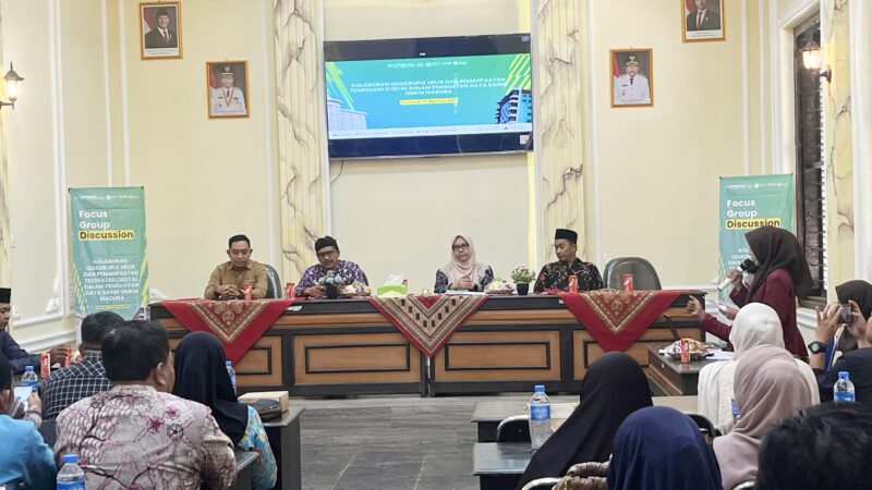 Gandeng BRIN dan LPDP, UMSURA Dorong Digitalisasi UMKM Sumenep Lewat Model Quadruple Helix