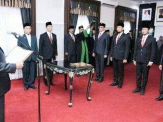 Penyegaran Birokrasi Sumenep: Bupati Achmad Fauzi Lantik Empat Pejabat Utama di Keraton