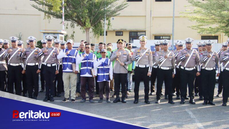 HUT Lalu Lintas Bhayangkara Ke-71, Kapolresta Sumenep Instruksikan Pelayanan Humanis dan Transparan