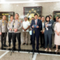 Foto: Kapolri Jenderal Polisi Suyudi Ario Seto (tengah kiri) didampingi jajaran pejabat kepolisian memberikan keterangan pers bersama Wakil Sekretaris Jenderal Komisi Nasional Pengendali Narkotika China (NNCC) Lan Weihong (tengah kanan) usai pertemuan bilateral di Gedung Utama Mabes Polri, Jakarta, Rabu (28/10/2026).
