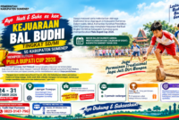 Foto: Poster sosialisasi Kejuaraan Bal Budhi Tingkat SD/MI se-Kabupaten Sumenep memperebutkan Piala Bupati Cup 2026 yang diinisiasi Komunitas Kancah Pendidikan (KKP) Sumenep.