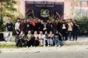 Foto: Massa aksi gabungan Gerakan Mahasiswa Nasional Indonesia (GMNI) Sumenep dan Badan Eksekutif Mahasiswa (BEM) Sumenep saat menggelar Aksi Mimbar Rakyat di depan Gedung DPRD Kabupaten Sumenep.