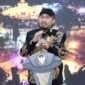 Foto: Bupati Sumenep Achmad Fauzi Wongsojudo saat memberikan sambutan dan arahan terkait pelaksanaan gerakan pembacaan Surat Al-Waqi’ah sebanyak 111.111 kali di lingkungan Pemerintah Kabupaten Sumenep.