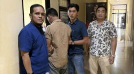 Foto: Penyidik Unit Pelayanan Perempuan dan Anak (PPA) Satreskrim Polresta Sumenep mengamankan tersangka MFH (20), pemuda asal Kecamatan Talango, terkait dugaan tindak pidana persetubuhan terhadap remaja di bawah umur.