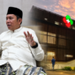 Foto: Ketua Komisi IV DPRD Sumenep Mulyadi (kiri), bersanding dengan tampilan fisik gedung RS BHC Sumenep (kanan).