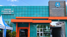 Foto: Gedung kantor BUMD PT Sumekar Kabupaten Sumenep yang membuka pendaftaran seleksi calon Komisaris Utama periode empat tahun.