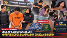 Foto: Ilustrasi penanganan kasus KDRT oleh Unit Perlindungan Perempuan dan Anak (PPA) Satreskrim bersama Piket Pamapta Polresta Sumenep beserta barang bukti.