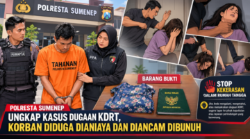 Foto: Ilustrasi penanganan kasus KDRT oleh Unit Perlindungan Perempuan dan Anak (PPA) Satreskrim bersama Piket Pamapta Polresta Sumenep beserta barang bukti.